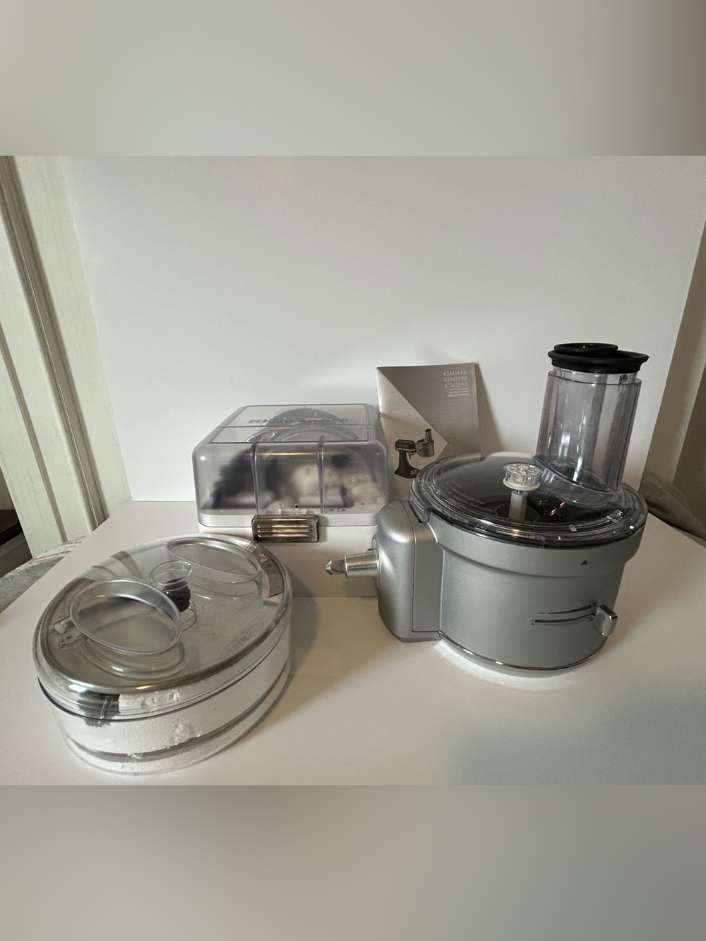 KitchenAid Food Processor Attachment KSM2FPA with Dicing Kit (Grey/Silver)